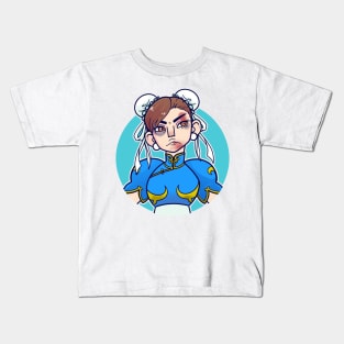 Chun li Kids T-Shirt